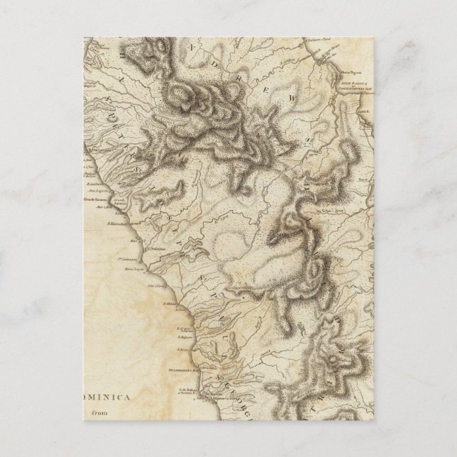 Dominica Postkarte (Vorderseite)