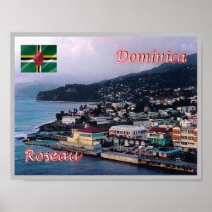 Dominica - Roseau - Poster