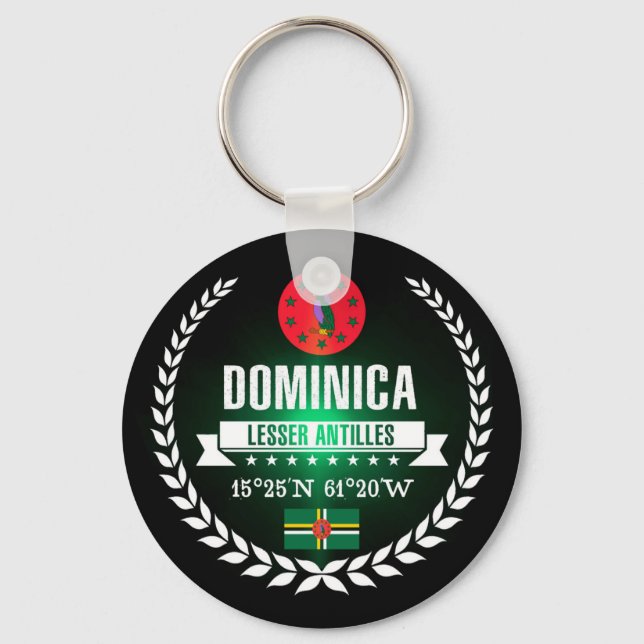 Dominica Schlüsselanhänger (Vorderseite)