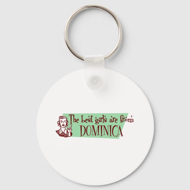 DOMINICA SCHLÜSSELANHÄNGER (Vorderseite)