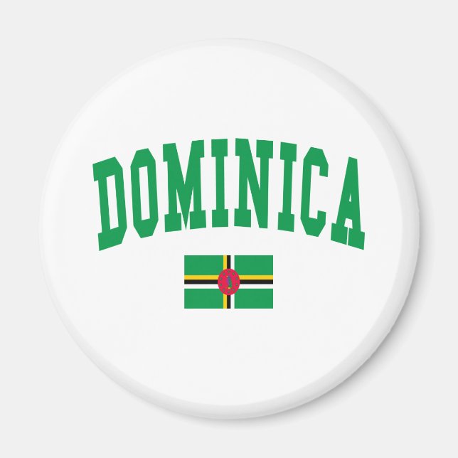 Dominica Style Magnet (Vorne)