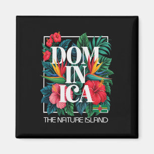 Dominica Urlaubsinsel Westindische Karibik Magnet