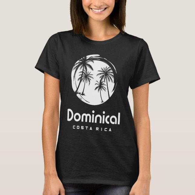 Dominical Costa Rica T-Shirt (Vorderseite)