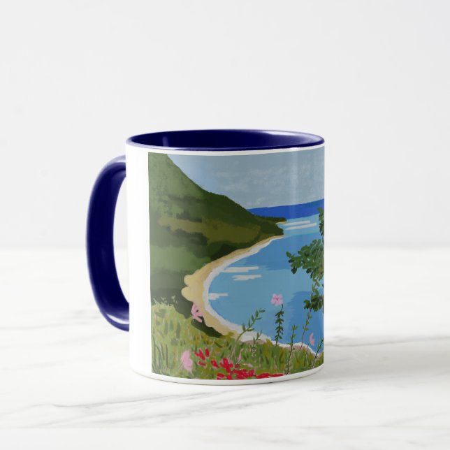 Dominican landscape tasse (Vorderseite Links)