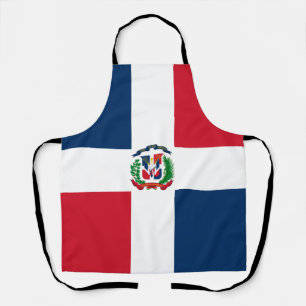 Dominican Republic flag All-Over Print Apron Schürze