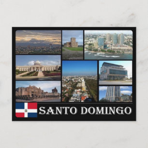 Dominican Republic - Santo Domingo - Mosaic - Postkarte