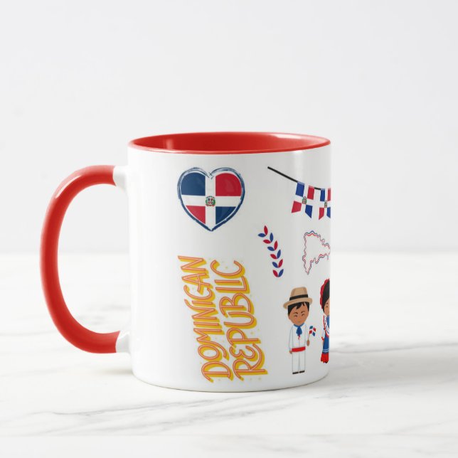 Dominican Republic Travel Mug – Island Paradise A Tasse (Links)