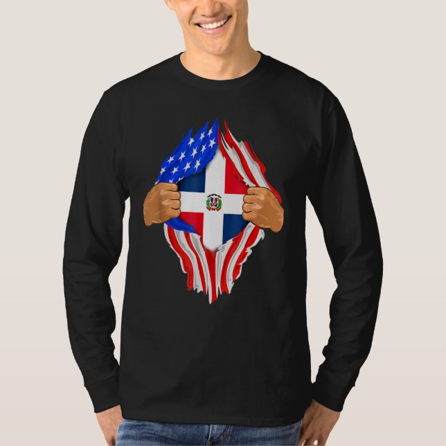 Dominicana Dominican Girl Republica Dominicana Rep T-Shirt (Vorderseite)