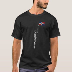 Dominicana Flag Unterschrift Dominikanische Republ T-Shirt