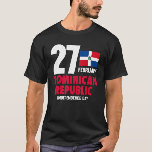 Dominicana Pride Independence Day Dominikanische R T-Shirt