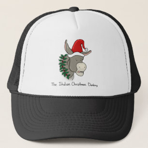 Dominick der italienische Weihnachtsesel Truckerkappe