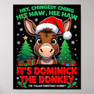 Dominick Esel Cheer Mi Burrito Sabanero Mexikanisc Poster
