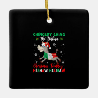 Dominick The Christmas Donkey-italienischer Donkey Keramikornament