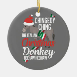 Dominick The Christmas Donkey Italienischer Weihna Keramik Ornament