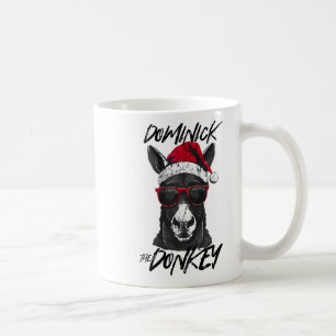 Dominick The Donkey Funny Christmas Italienischer Kaffeetasse