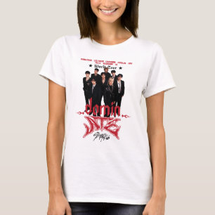 Dominieren Stray Kids Boyband Kpop Fanmade T-Shirt