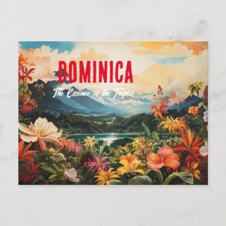 DOMINIKA Das Wesen der Tropen Postkarte
