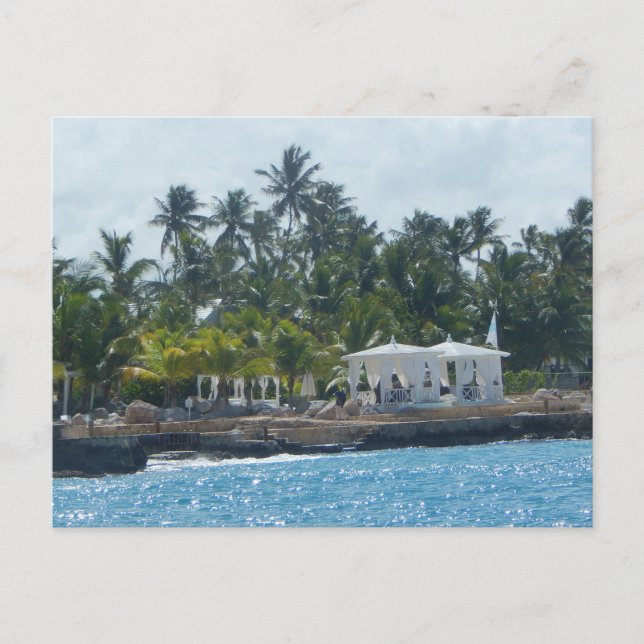 DOMINIKA REPUBLIK 2 POSTCARD POSTKARTE (Vorderseite)