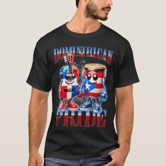 Dominikanisch puerto-ricanischer Stolz Musik Einhe T-Shirt