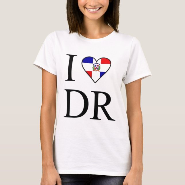 DOMINIKANISCH T-Shirt (Vorderseite)