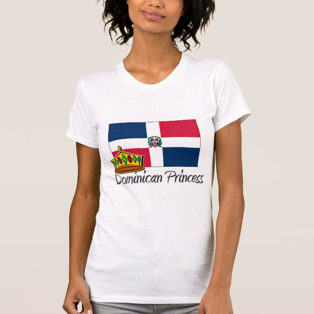 Dominikanische Prinzessin T-Shirt (Vorderseite)