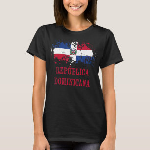 Dominikanische República Dominicana und Dominikani T-Shirt
