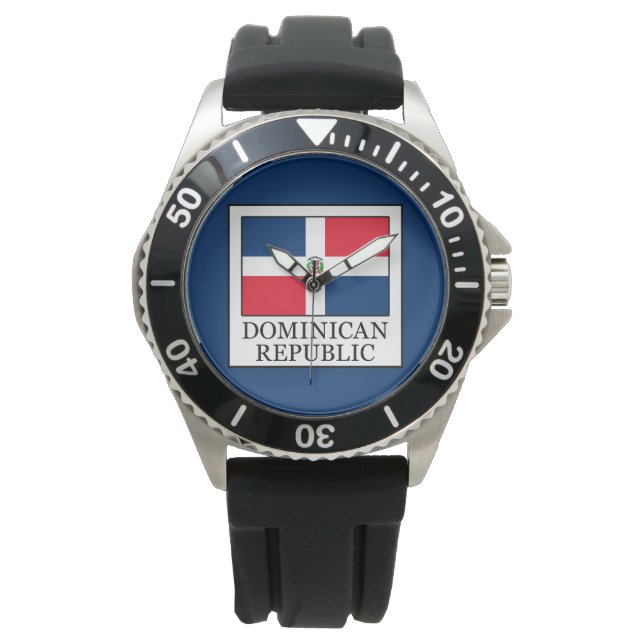 Dominikanische Republik Armbanduhr (Vorderseite)
