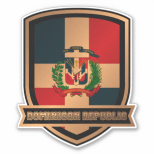 Dominikanische Republik Aufkleber