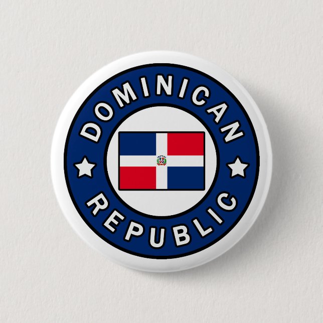 Dominikanische Republik Button (Vorderseite)