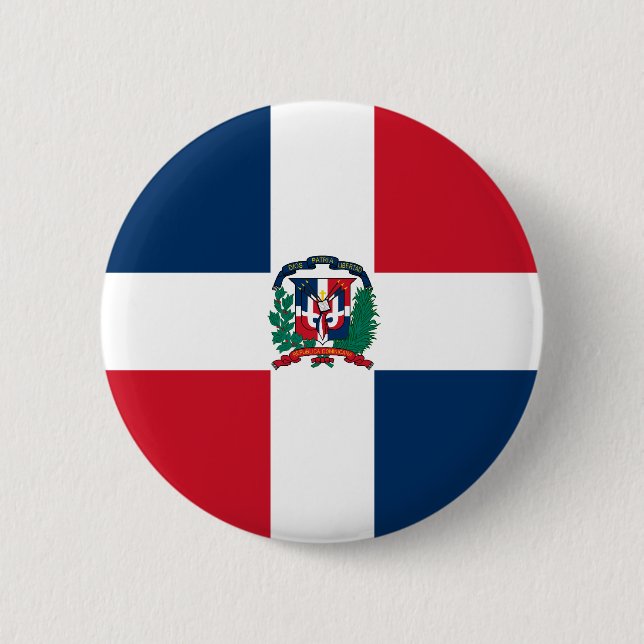 Dominikanische Republik, Dänemark Button (Vorderseite)