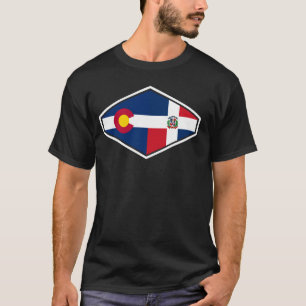 Dominikanische Republik Erbe Colorado Stolz T-Shirt