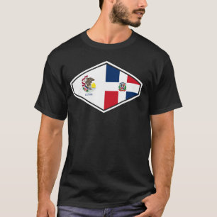 Dominikanische Republik Erbe Illinois Stolz T-Shirt