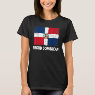 Dominikanische Republik Flagge für Herren und domi T-Shirt