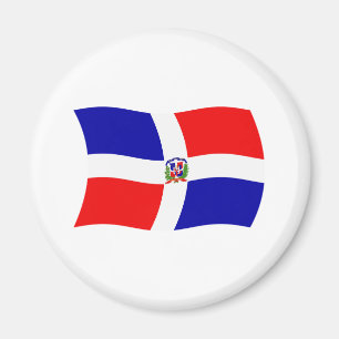 Dominikanische Republik Flagge Magnet