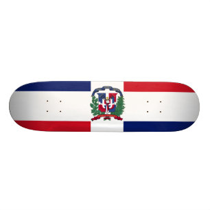 Dominikanische Republik-Flagge Skateboard