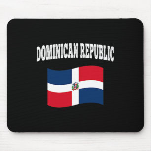 Dominikanische Republik Flagge Sport Wettbewerb Ur Mousepad