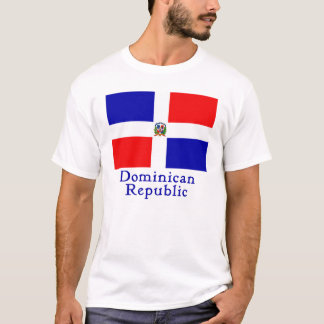 Dominikanische Republik-Flagge T-Shirt
