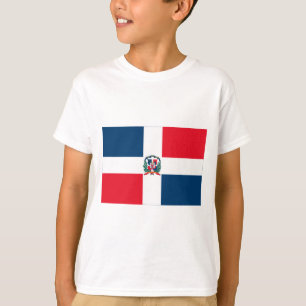 Dominikanische Republik-Flagge T-Shirt
