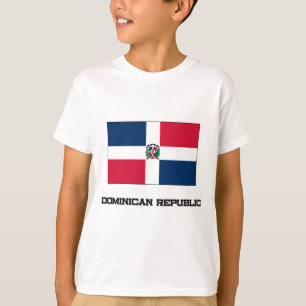 Dominikanische Republik-Flagge T-Shirt