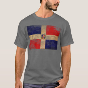Dominikanische Republik-Flagge T-Shirt