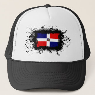 Dominikanische Republik-Flagge Truckerkappe