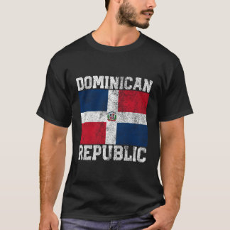 Dominikanische Republik Flaggenfamilie Prix Countr T-Shirt