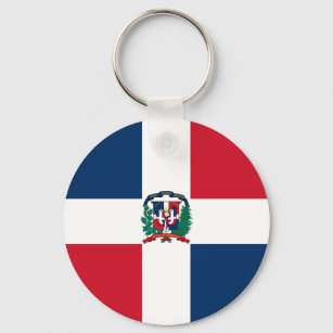 Dominikanische Republik - Flaggenstaat DO Schlüsselanhänger