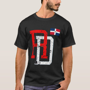 Dominikanische Republik Flaggenstaat Dominikanisch T-Shirt