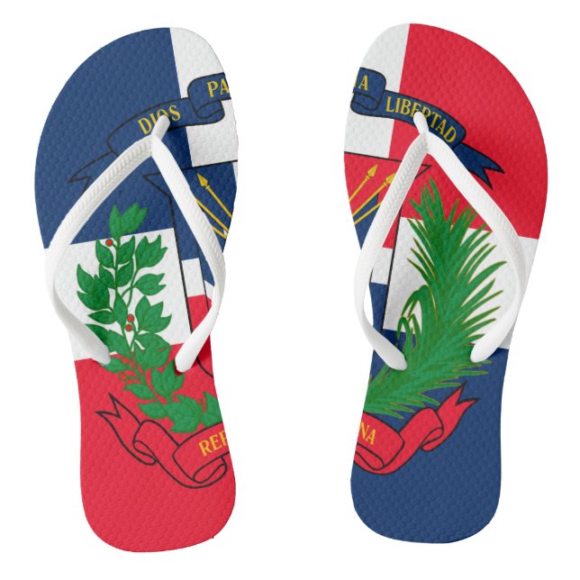 Dominikanische Republik Flip Flops (Fußbett)