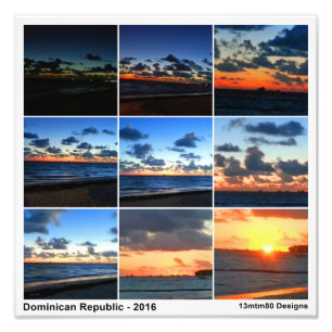 Dominikanische Republik - Fotodruck