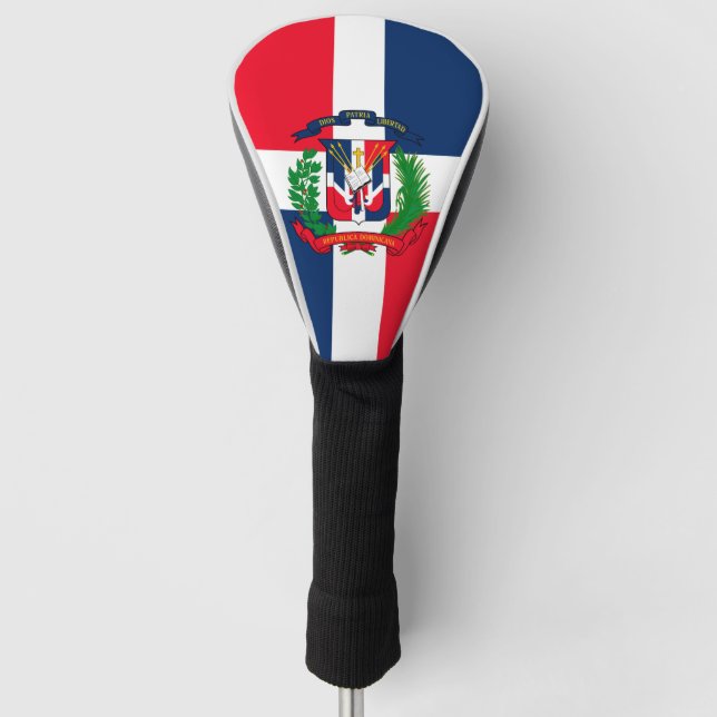Dominikanische Republik Golf Headcover (Vorderseite)