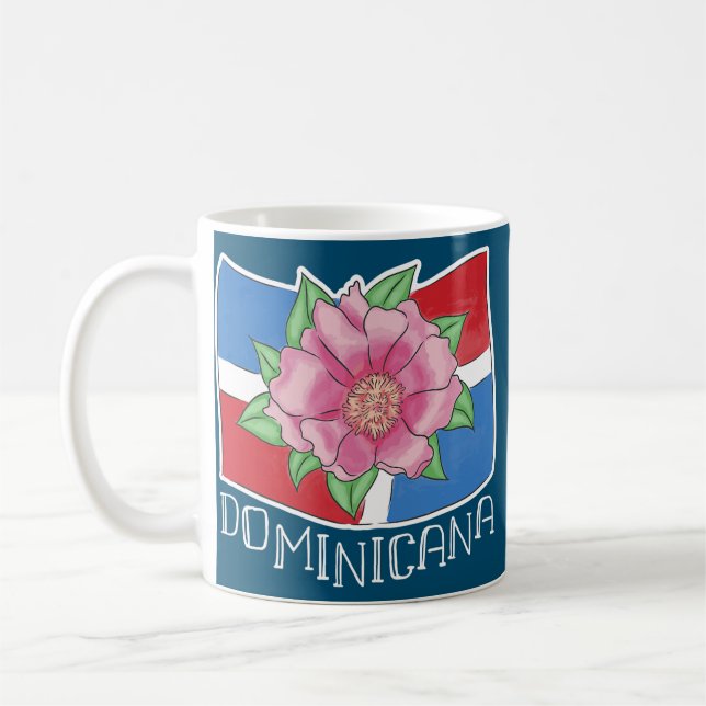 Dominikanische Republik Kaffeetasse (Links)