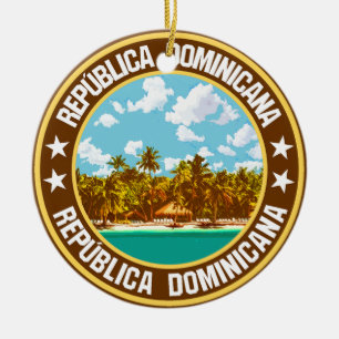 Dominikanische Republik Keramik Ornament