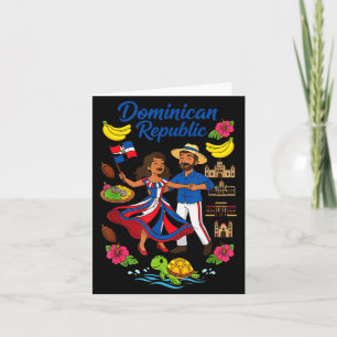 Dominikanische Republik Kultur Tanz Reisen  Karte